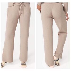 NWT Figs Ribbed Knit Cozy Lounge Drawstring Pants L